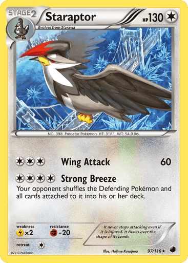 Staraptor - Plasma Freeze 97