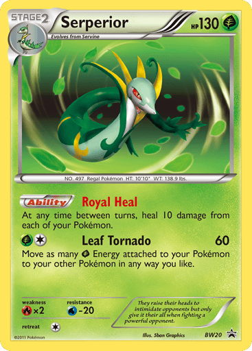 Serperior - BW Black Star Promos BW20
