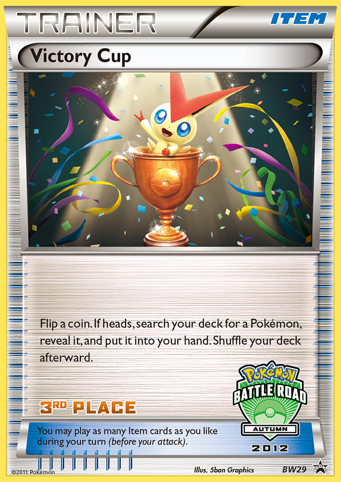 Victory Cup – BW Black Star Promos BW29 Pokémon card
