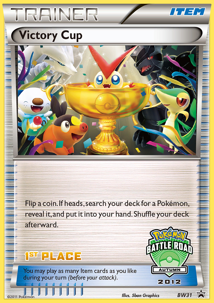 Victory Cup – BW Black Star Promos BW31 Pokémon card