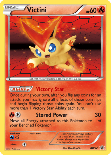 Victini - BW Black Star Promos BW32