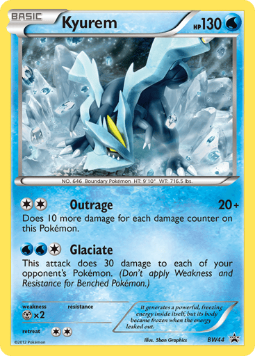 Kyurem - BW Black Star Promos BW44