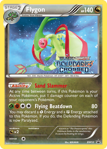 Flygon - BW Black Star Promos BW53