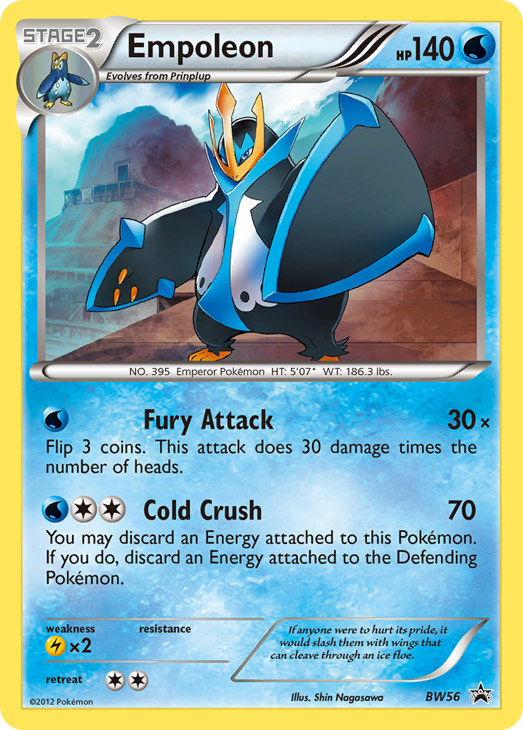Empoleon – BW Black Star Promos BW56 Pokémon card