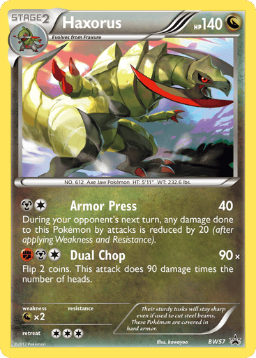 Haxorus - BW Black Star Promos BW57