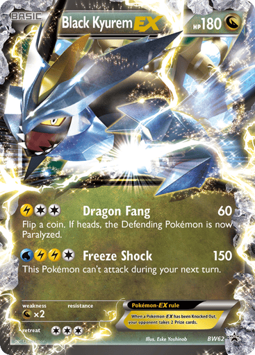 Black Kyurem-EX - BW Black Star Promos BW62