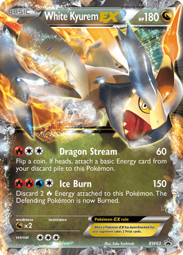 White Kyurem-EX - BW Black Star Promos BW63