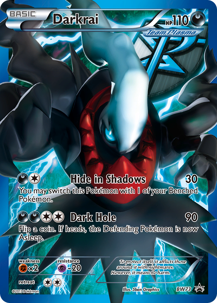 Darkrai – BW Black Star Promos BW73 Pokémon card