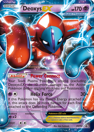 Deoxys-EX - BW Black Star Promos BW82