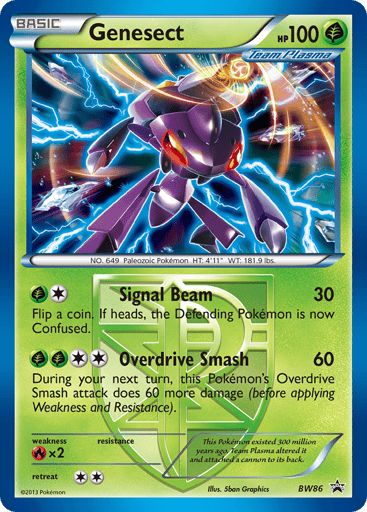 Genesect - BW Black Star Promos BW86