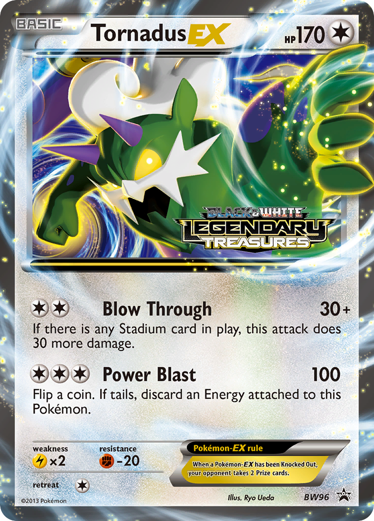 Tornadus-EX – BW Black Star Promos BW96 Pokémon card