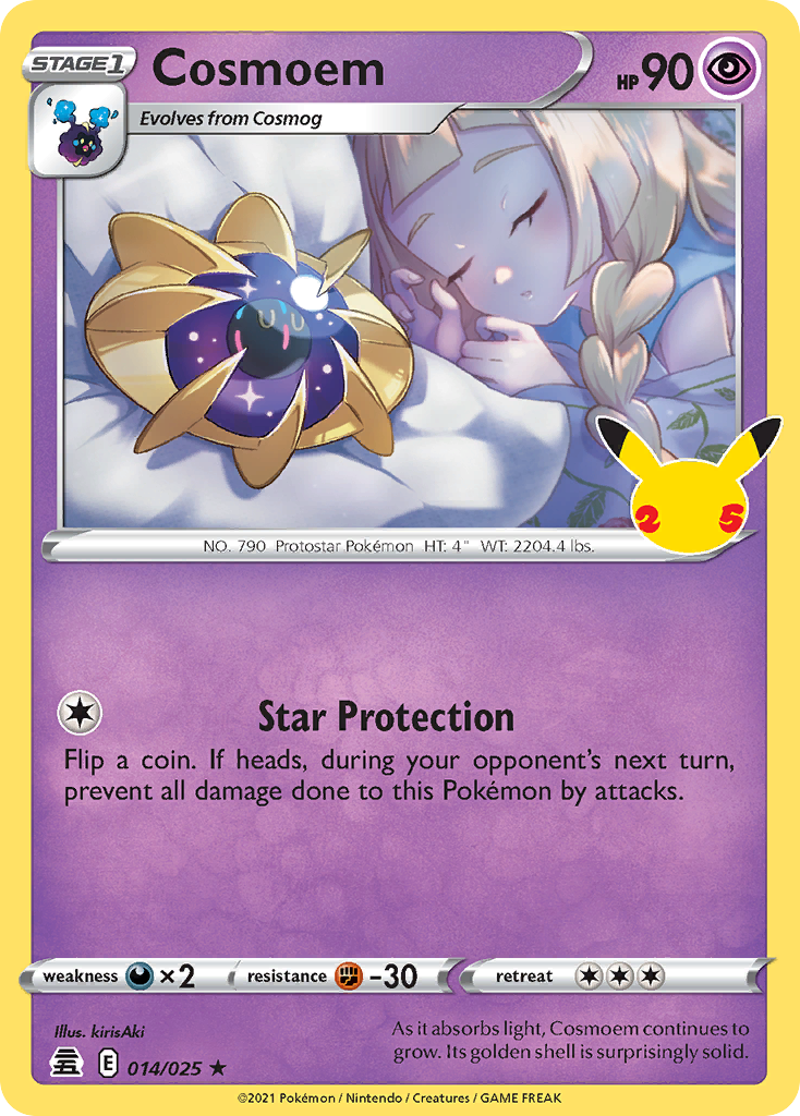 Cosmoem – Celebrations 14 Pokémon card