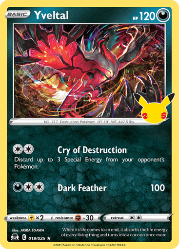 Yveltal - Celebrations 19