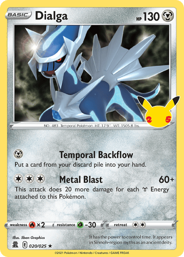 Dialga - Celebrations 20