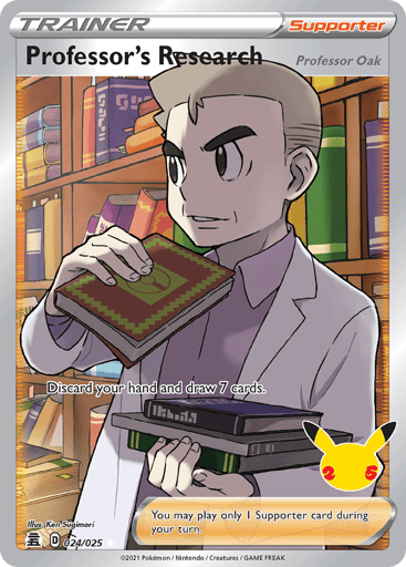 Professor's Research (Professor Oak) - Celebrations 24