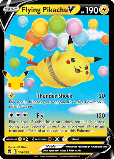 Flying Pikachu V - Celebrations 6