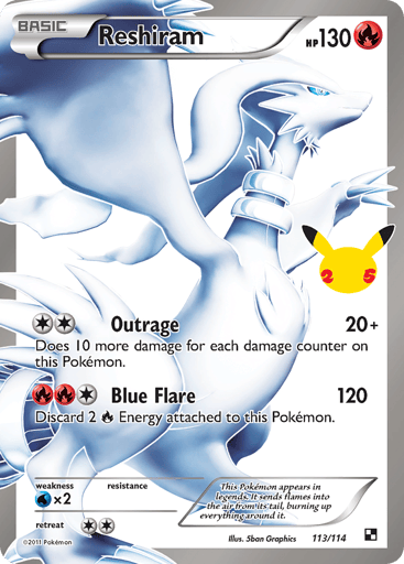 Reshiram - Celebrations: Classic Collection 113