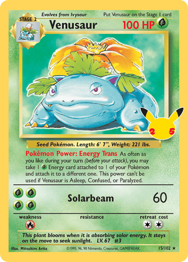 Venusaur - Celebrations: Classic Collection 15