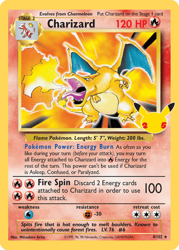 Charizard - Celebrations: Classic Collection 4
