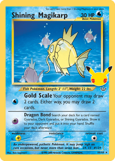 Shining Magikarp - Celebrations: Classic Collection 66
