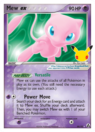 Mew ex - Celebrations: Classic Collection 88