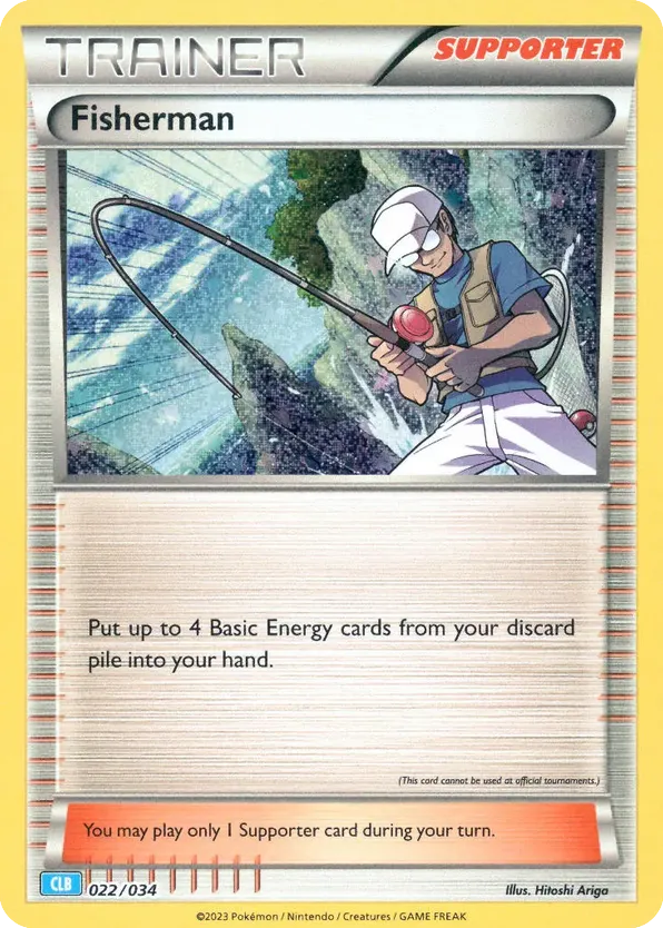 Fisherman – Pokémon TCG Classic - Blastoise 022/034 Pokémon card