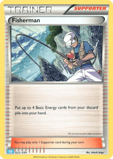 Fisherman - Pokémon TCG Classic - Blastoise 22