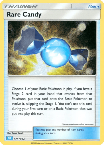 Rare Candy - Pokémon TCG Classic - Blastoise 26