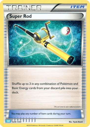 Super Rod - Pokémon TCG Classic - Blastoise 28