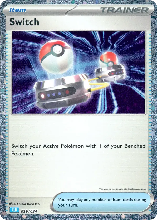Switch – Pokémon TCG Classic - Blastoise 029/034 Pokémon card