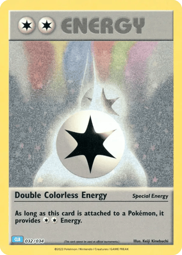 Double Colorless Energy - Pokémon TCG Classic - Blastoise 32