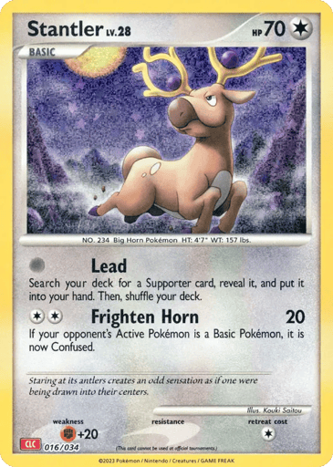 Stantler - Pokémon TCG Classic - Charizard 16