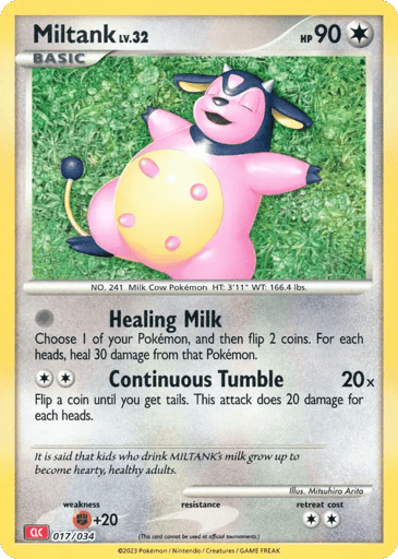 Miltank - Pokémon TCG Classic - Charizard 17