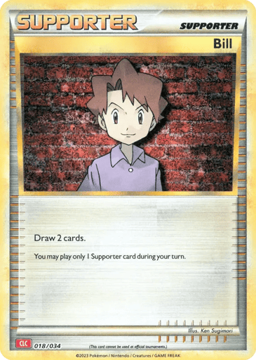 Bill - Pokémon TCG Classic - Charizard 18