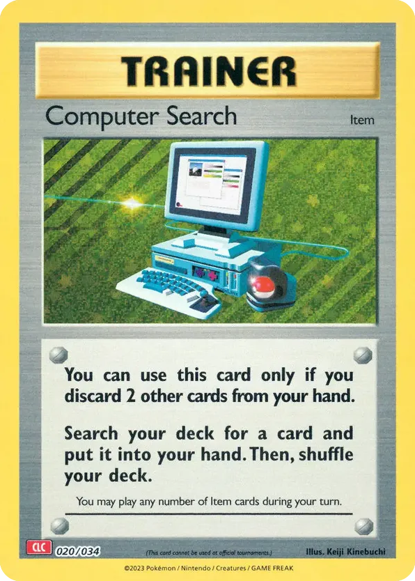 Computer Search – Pokémon TCG Classic - Charizard 020/034 Pokémon card