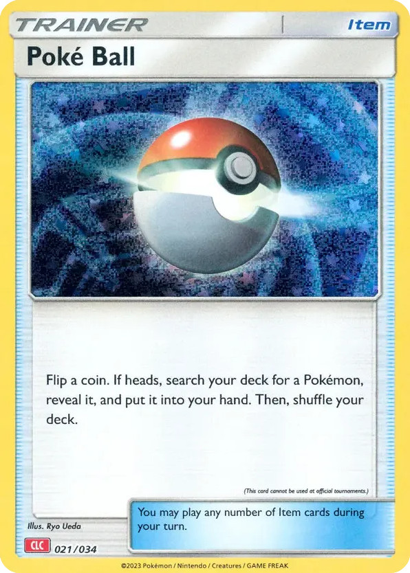 Poké Ball – Pokémon TCG Classic - Charizard 021/034 Pokémon card