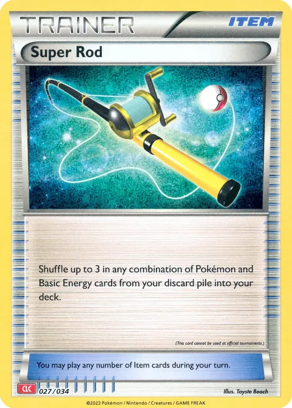 Super Rod – Pokémon TCG Classic - Charizard 027/034 Pokémon card
