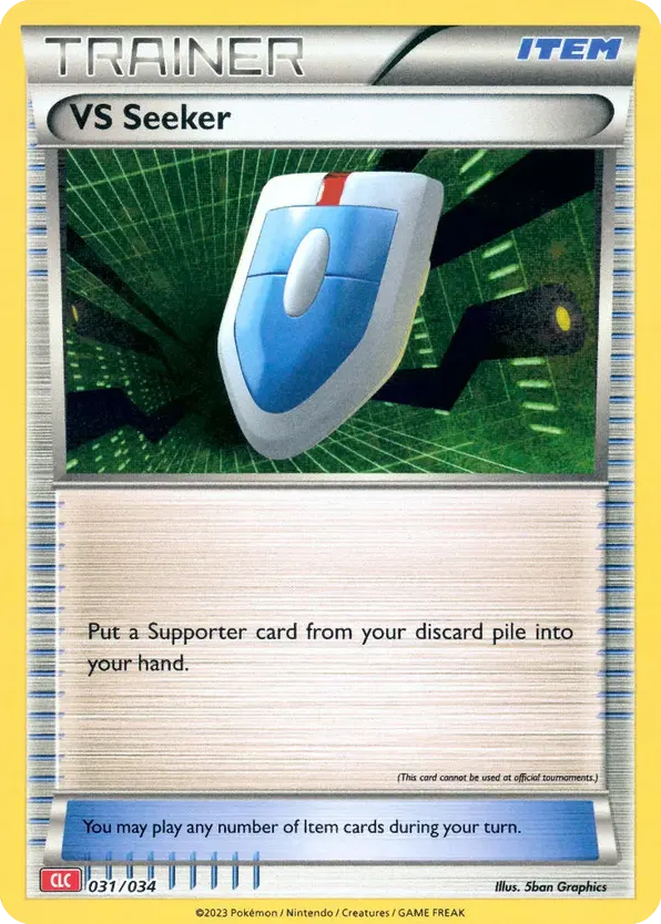 VS Seeker – Pokémon TCG Classic - Charizard 031/034 Pokémon card