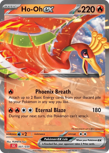 Ho-Oh ex - Pokémon TCG Classic - Charizard 7