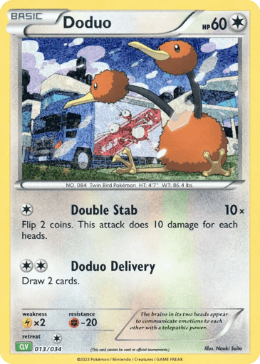 Doduo - Pokémon TCG Classic - Venusaur 13