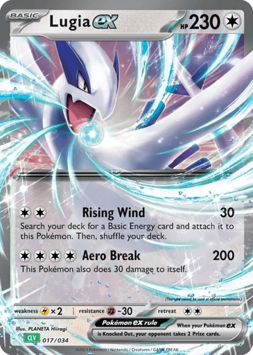 Lugia ex - Pokémon TCG Classic - Venusaur 17