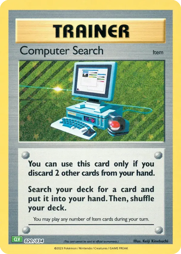 Computer Search – Pokémon TCG Classic - Venusaur 020/034 Pokémon card