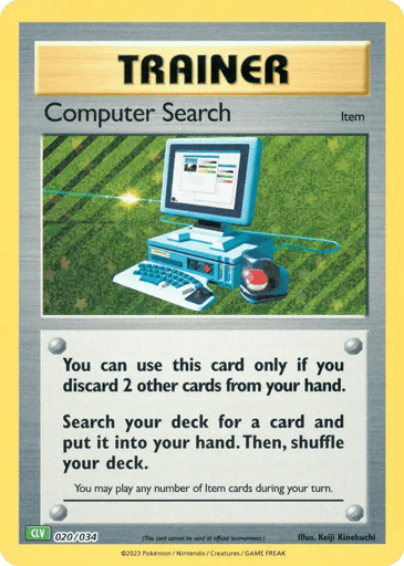 Computer Search - Pokémon TCG Classic - Venusaur 20
