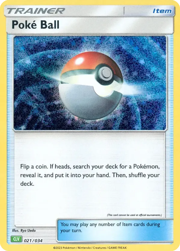 Poké Ball – Pokémon TCG Classic - Venusaur 021/034 Pokémon card