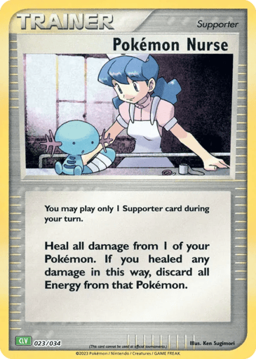Pokémon Nurse - Pokémon TCG Classic - Venusaur 23