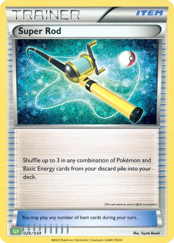 Super Rod – Pokémon TCG Classic - Venusaur 028/034 Pokémon card