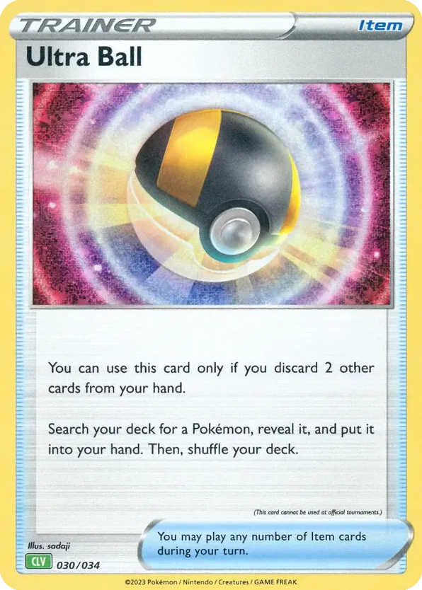 Ultra Ball – Pokémon TCG Classic - Venusaur 030/034 Pokémon card