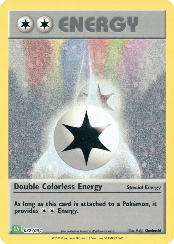 Double Colorless Energy – Pokémon TCG Classic - Venusaur 032/034 Pokémon card