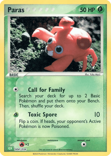 Paras - Pokémon TCG Classic - Venusaur 4