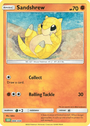 Sandshrew - Pokémon TCG Classic - Venusaur 8